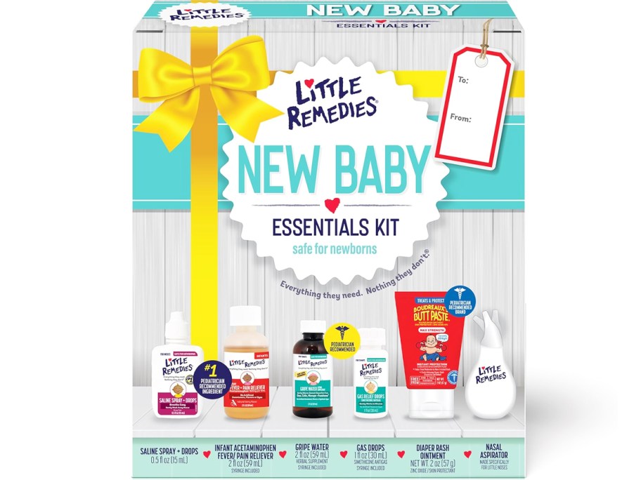 Little Remedies New Baby Essentials 6-Piece Kit