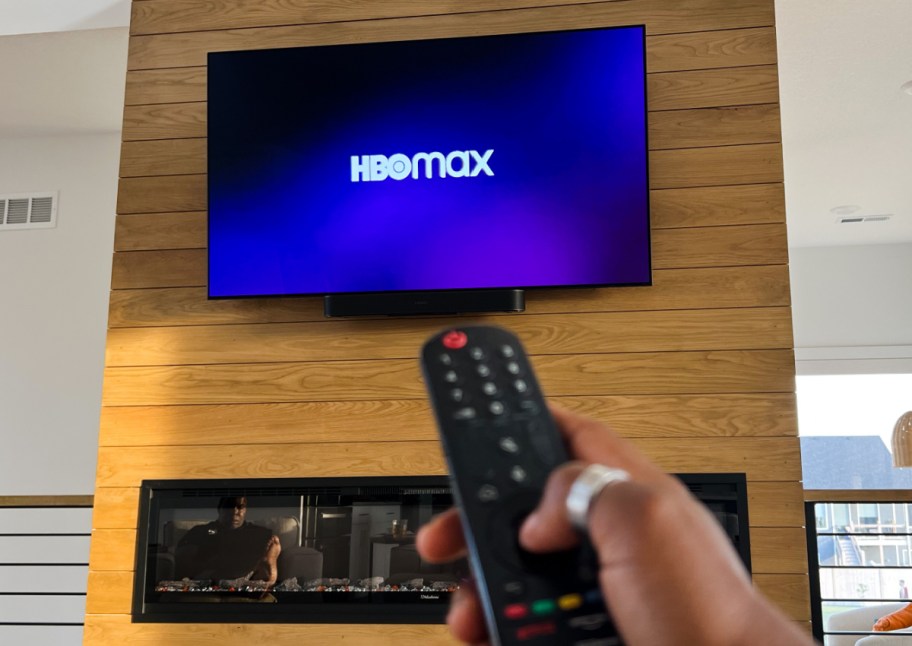 tv watching HBO max 