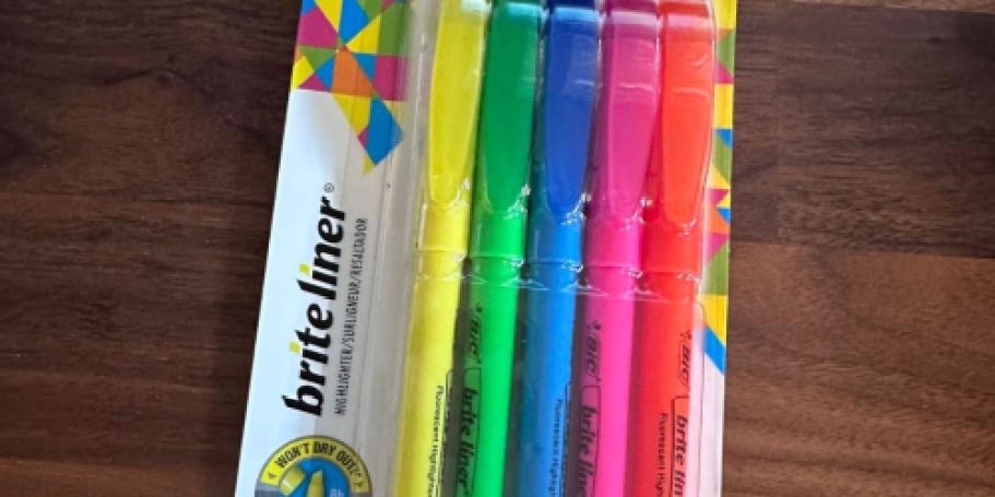 WOW! BIC Highlighters 30-Count Only $2.99 Shipped on Amazon (Reg. $20)