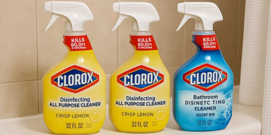 Clorox Disinfecting Spray 3-Pack Only $7.61 Shipped on Amazon (Reg. $16)