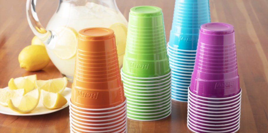 Hefty Disposable Plastic Cups 100-Count Only $7.97 Shipped on Amazon