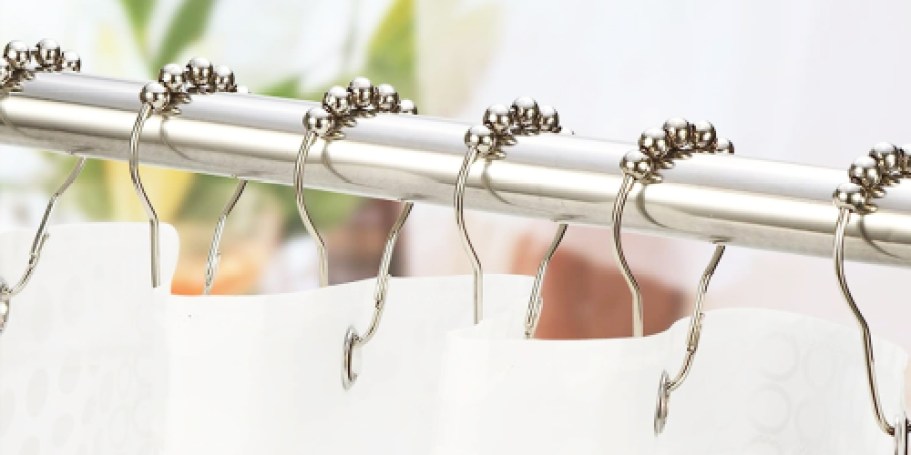 Tension Shower Curtain Rod Only $2 on Walmart.com (Try Our Holiday Decor Hack!)