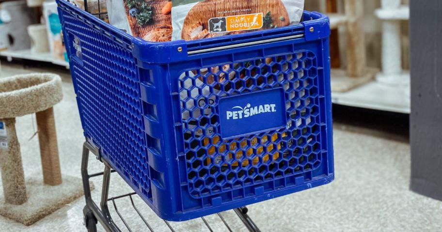 petsmart cart in store