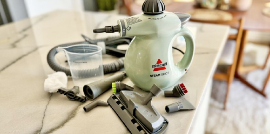 Bissell SteamShot Cleaner w/ 10 Accessories from $29.99 Shipped (Reg $50)