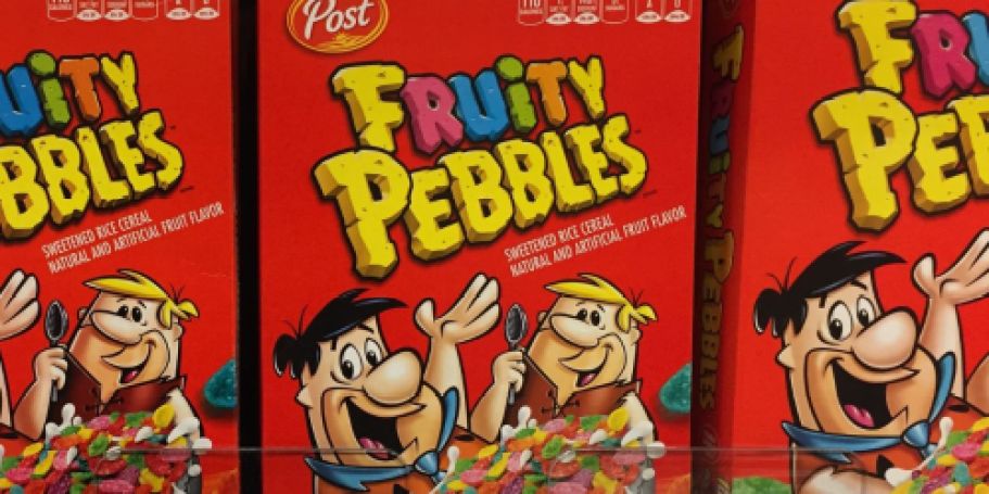 Fruity Pebbles Cereal Box Just $1.99 Shipped on Amazon