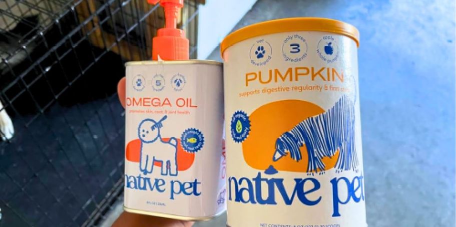 Up to 50% Off Native Pet on Amazon | Fish Oil Supplement Just $12.95 Shipped (Reg. $27)