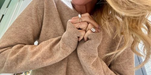 Quince Cashmere Sweaters from $29.90 Shipped (Our Team Fave is 100% Cashmere!)