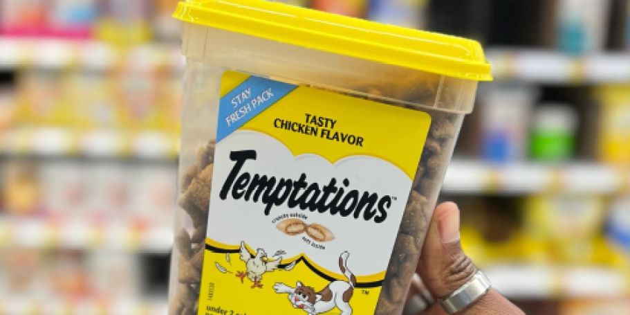 Temptations Cat Treats Tub Just $6 Shipped on Amazon