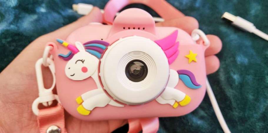 Kids Digital Camera ONLY $9.49 Shipped w/ Amazon Prime – Take Selfies & Record Videos!
