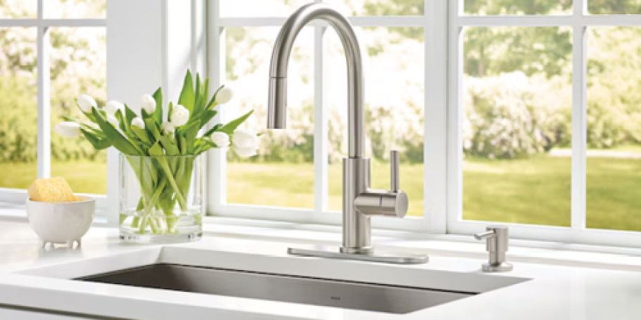 allen + roth Faucet w/ Soap Dispenser Only $89 Delivered on Lowes.com