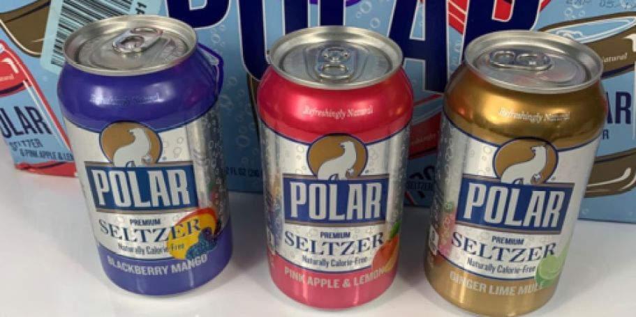 Polar Seltzer Water Sampler Variety Pack 18-Count Just $8.96 Shipped on Amazon