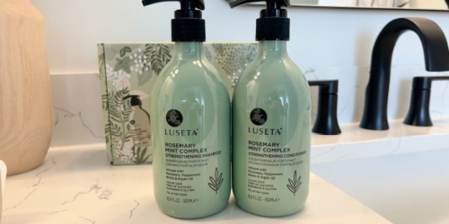 Luseta Rosemary Mint Shampoo & Conditioner Set Only $14.74 Shipped on Amazon