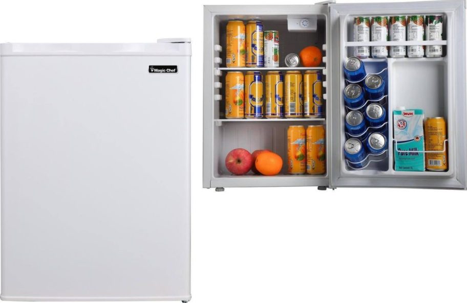 Magic Chef 2.6 cu. ft. Mini Fridge in White Without Freezer&nbsp;