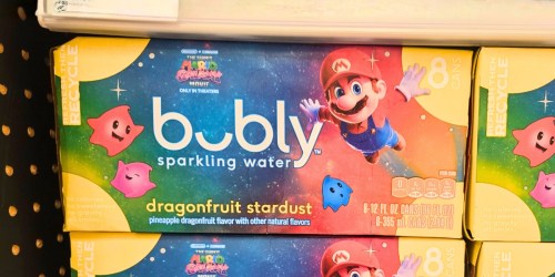 Power Up with NEW Super Mario Bubly Flavors at Target