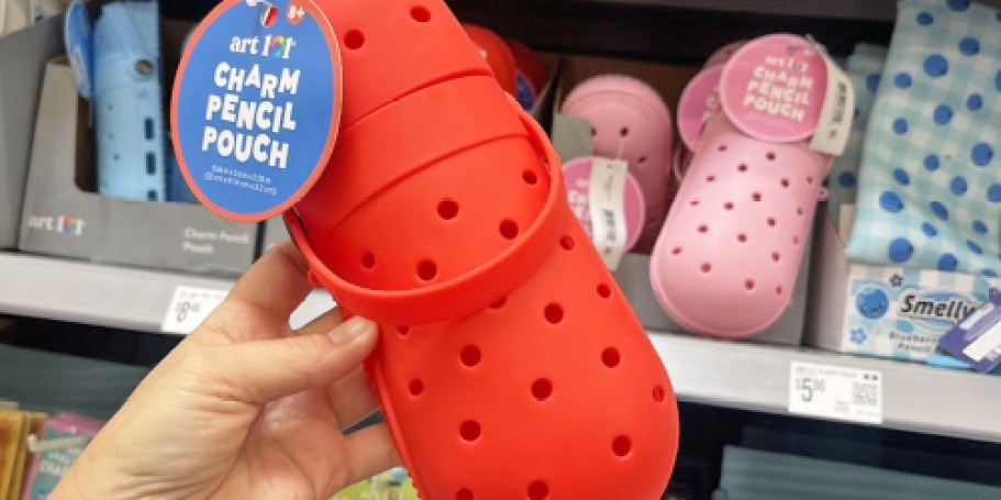 Crocs-Inspired Pencil Cases Just $6.46 on Walmart.com (Decorate w/ Charms!)