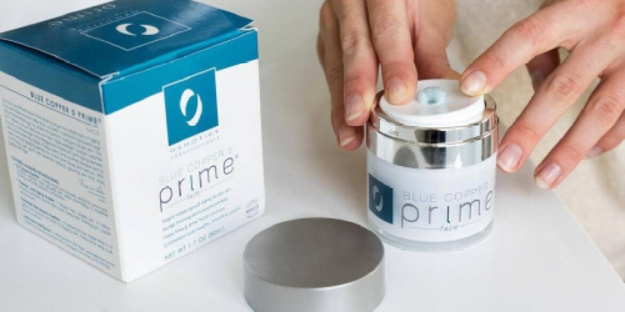 $100 Off Osmotics Blue Copper Prime Face Cream + Free Shipping