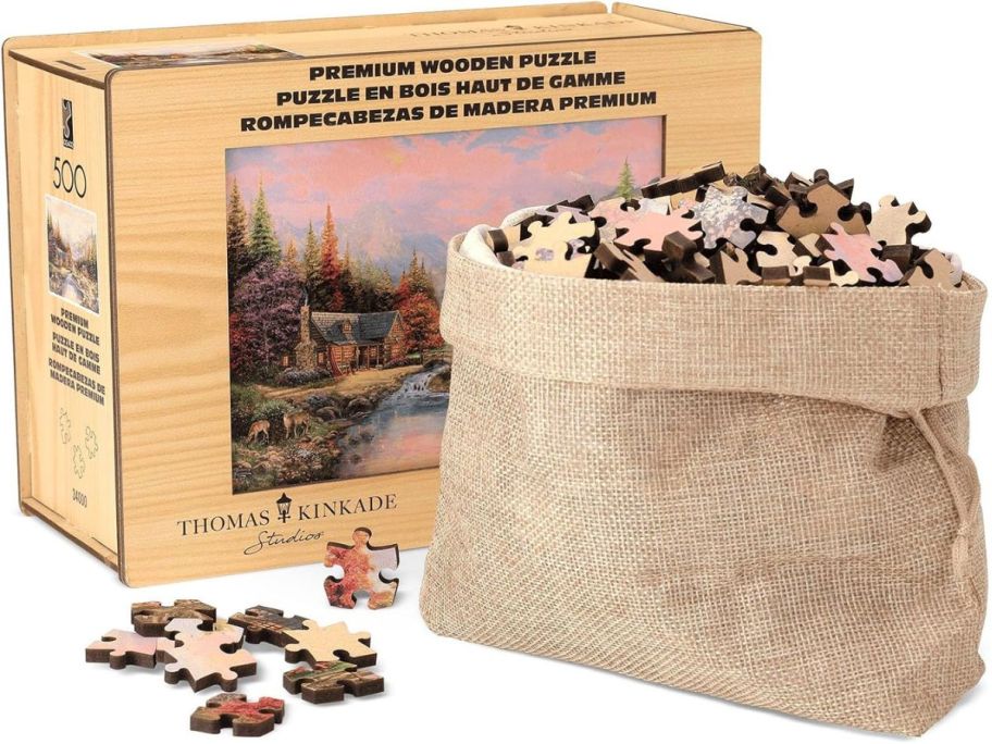 Buffalo Games Thomas Kinkade Sierra Paradise 500-piece Wood Puzzle&nbsp;