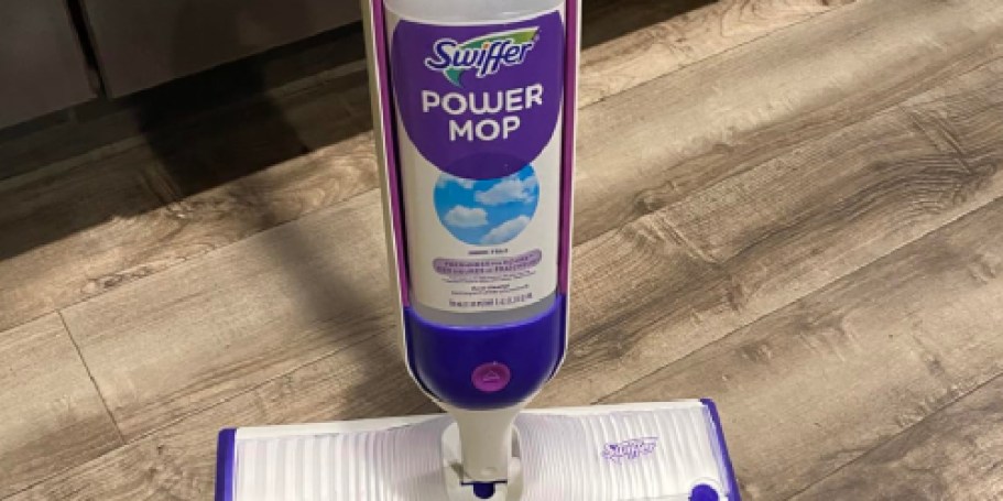 Swiffer PowerMop Starter Kit Just $20 on Amazon (Regularly $30)