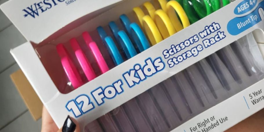 Westcott Kids Scissors 12-Pack Only $4.79 on Amazon (Reg. $21)