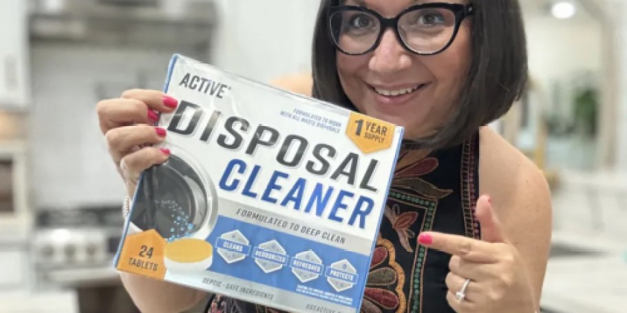 Active Garbage Disposal Cleaner 1-Year Supply Only $11.57 Shipped on Amazon (Reg. $25)