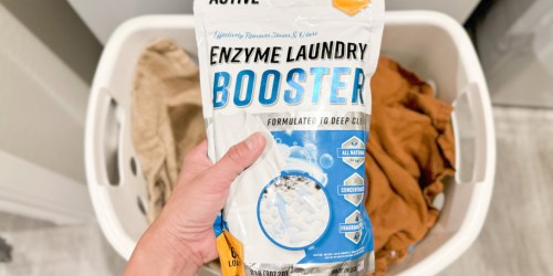 50% Off Active Enzyme Laundry Booster 2lb Bag on Amazon | Only $9.91 Shipped (Reg. $20)