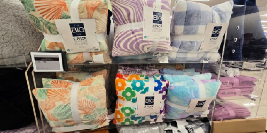 Kohl’s Big One Throw Pillow 2-Packs ONLY $7.49 Shipped (Just $3.74 Each)