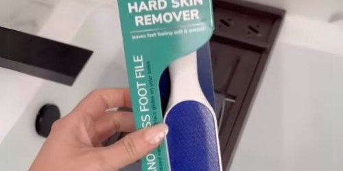 Highly-Rated Dr. Scholl’s Glass Foot File Only $6.82 Shipped on Amazon