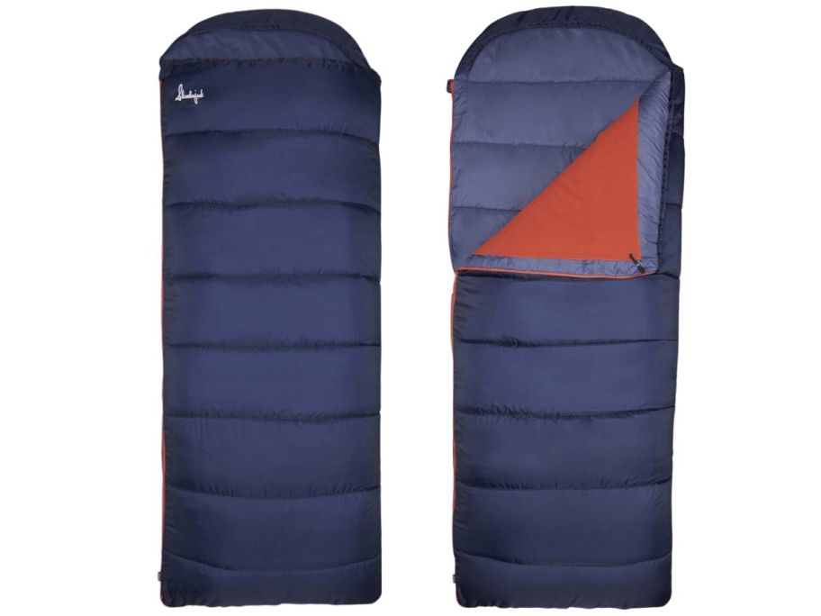Slumberjack Shadow Mountain Hooded&nbsp; Sleeping Bag in Blue