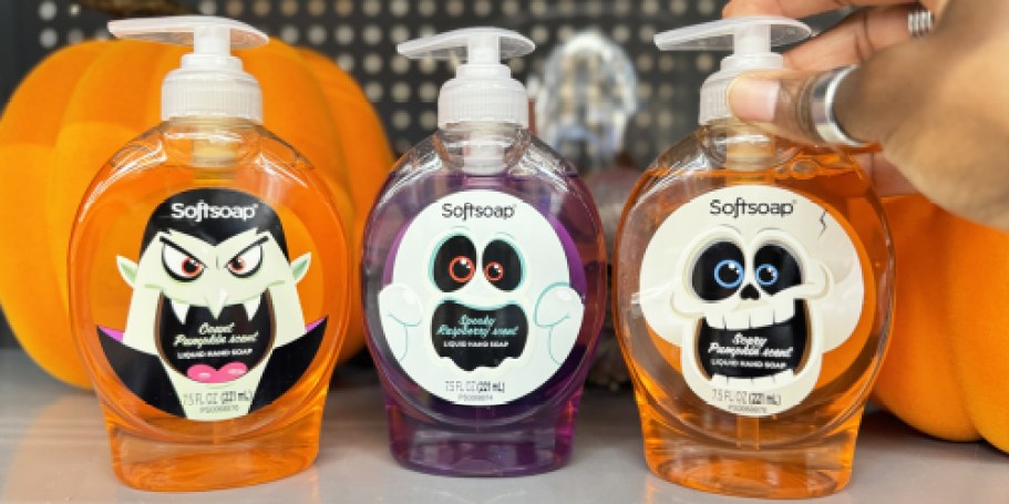 Halloween Softsoap Hand Soaps Only $1 at Walmart