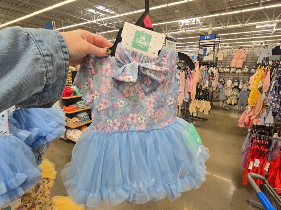 Hand holding Stitch Baby Girl Tutu Set