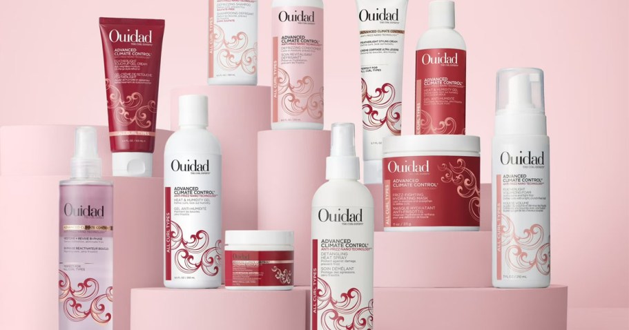 Get 50% Off Ouidad Hair Products on Amazon | Climate Control Shampoo Only $11 Shipped (Reg. $24)