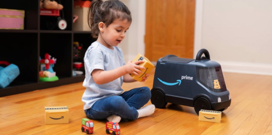 Radio Flyer Amazon Delivery Van Ride-On Toy ONLY $14 (Will Sell Out!)