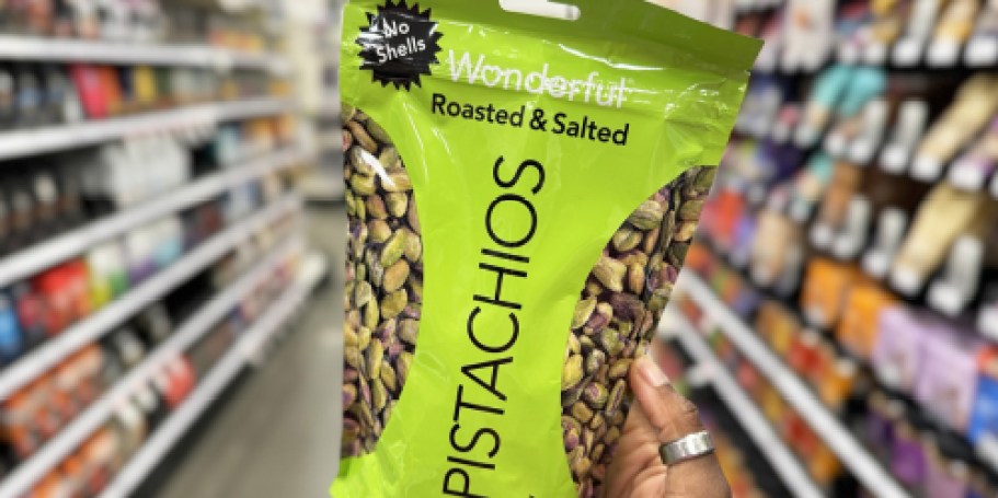 Wonderful Pistachios w/ No Shells 12oz Bag Just $7.27 Shipped on Amazon