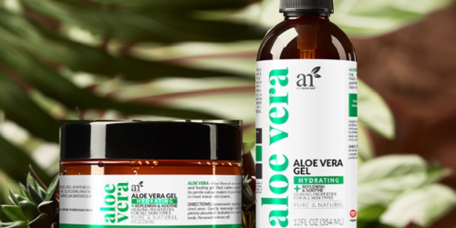 Artnaturals Organic Aloe Vera Gel Set Just $6.65 Shipped on Amazon