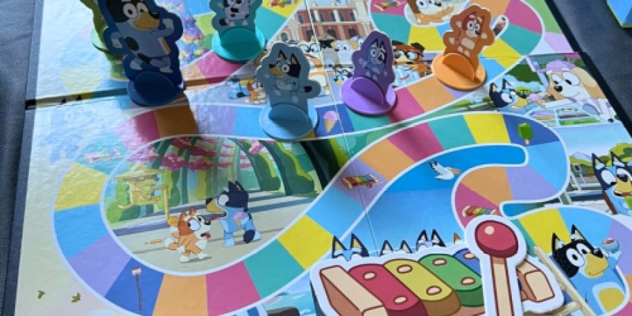 Candy Land Bluey Edition Board Game Just $10 on Amazon