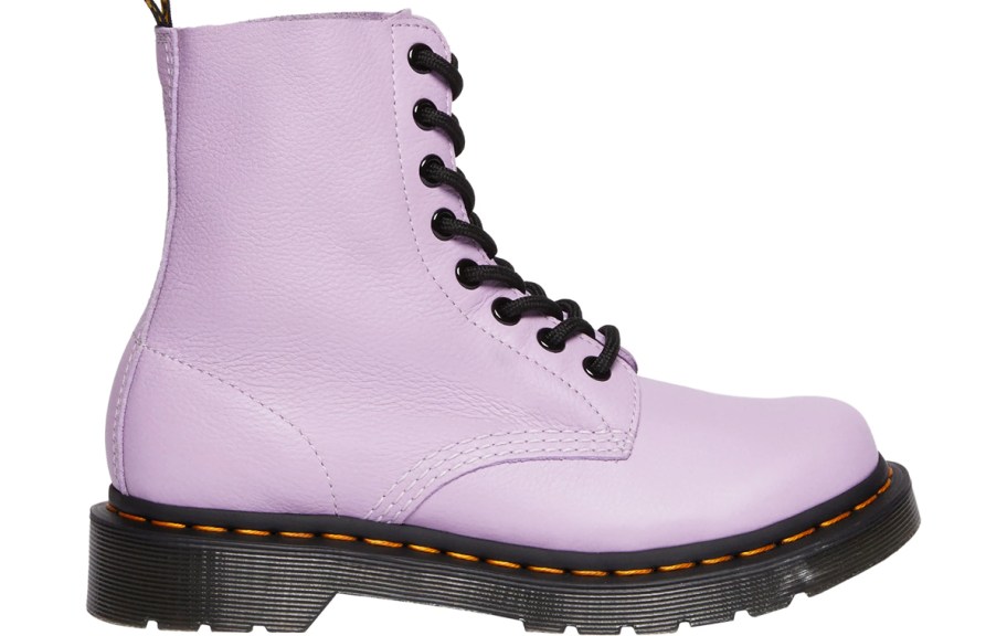 pastel purple dr marten boot