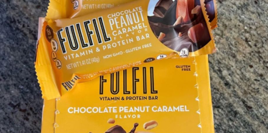 Fulfil Vitamin & Protein Bar 12-Pack Only $12.55 Shipped on Amazon (Reg. $25)