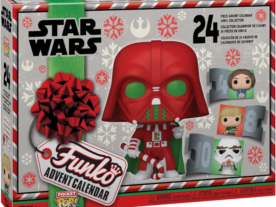 grey box with Funko Pop! Advent Calendar: Star Wars&nbsp;in it