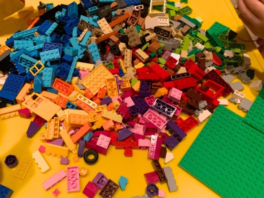 A bunch of LEGOs