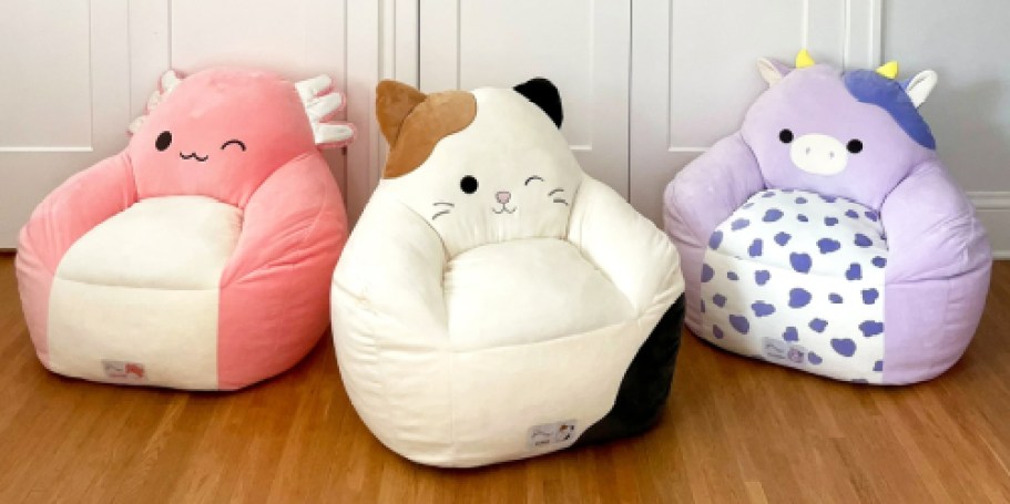 Squishmallows Bean Bag Chairs Just $35 Shipped on Walmart.com (Reg. $60)