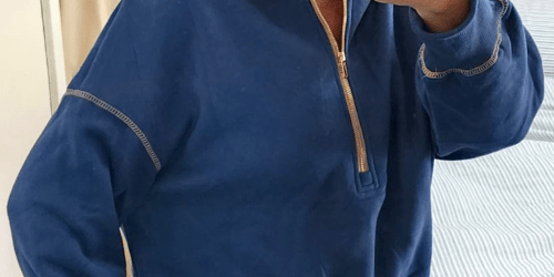 Women’s Half-Zip Hoodie Just $19.99 Shipped on Amazon (Regularly $40)
