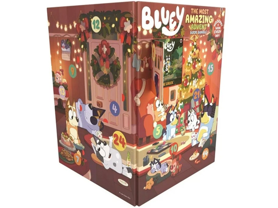 bluey advent calendar opened 