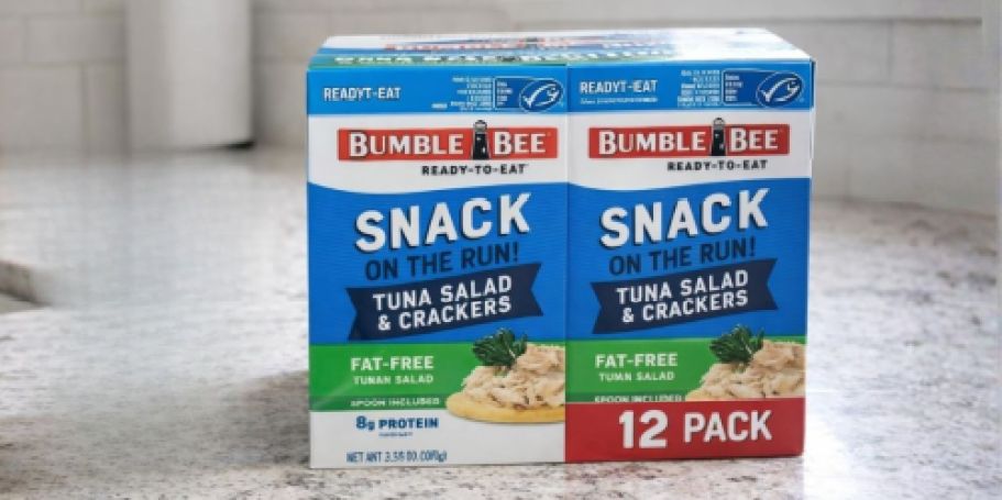 Bumble Bee Snack on the Run 12-Packs Only $13 Shipped on Amazon (Reg. $21)