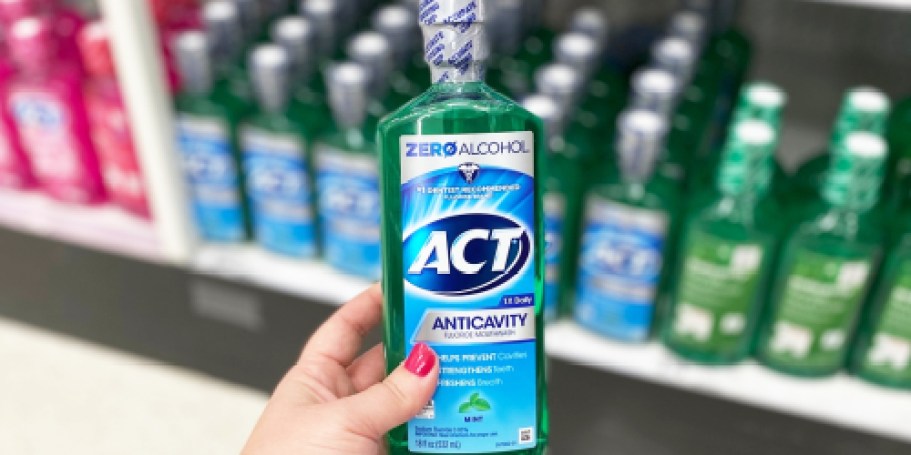 ACT Mouthwash Only $2.78 Shipped on Amazon (Reg. $6)