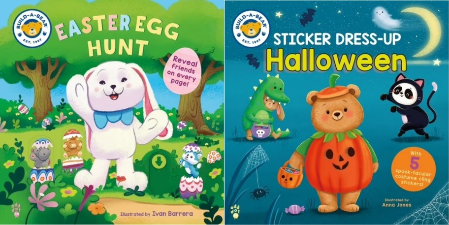 two buld a bear board books