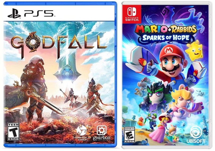 Godfall and Mario+Rabbids Sparks Of Hope