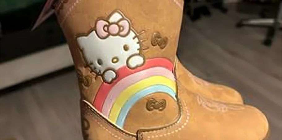 Hello Kitty Cowboy Boots Just $15 on Walmart.com (Reg. $35)