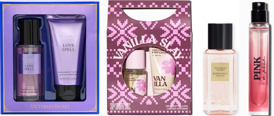 beauty gift sets and fragrances 