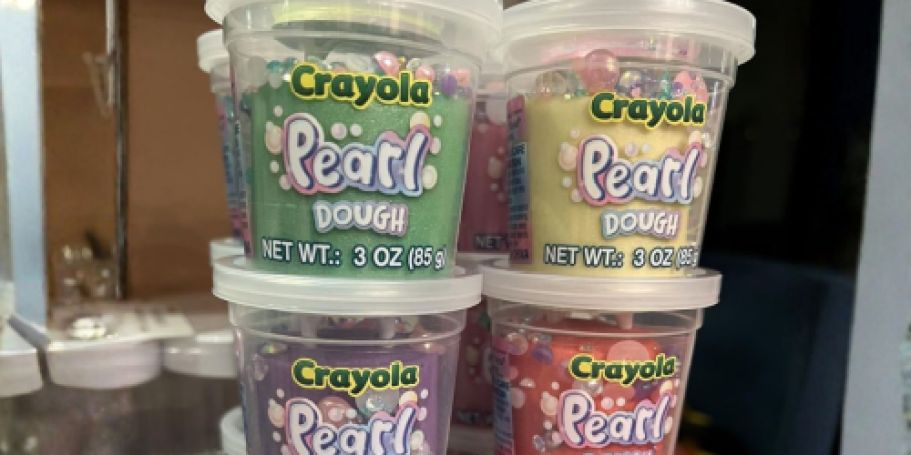Crayola Silly Scents Play Dough 3-Packs Only $1 (Easy Easter Basket Filler!)