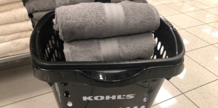 Save BIG on Dorm Essentials on Kohls.com | Towels, Pillows, & More from $3